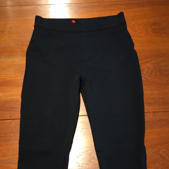 Spanx the Perfect Pant black back seam skinny size Medium - Picture 3 of 13